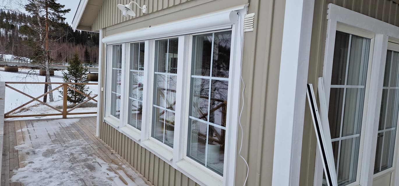 Montering av Zipscreens